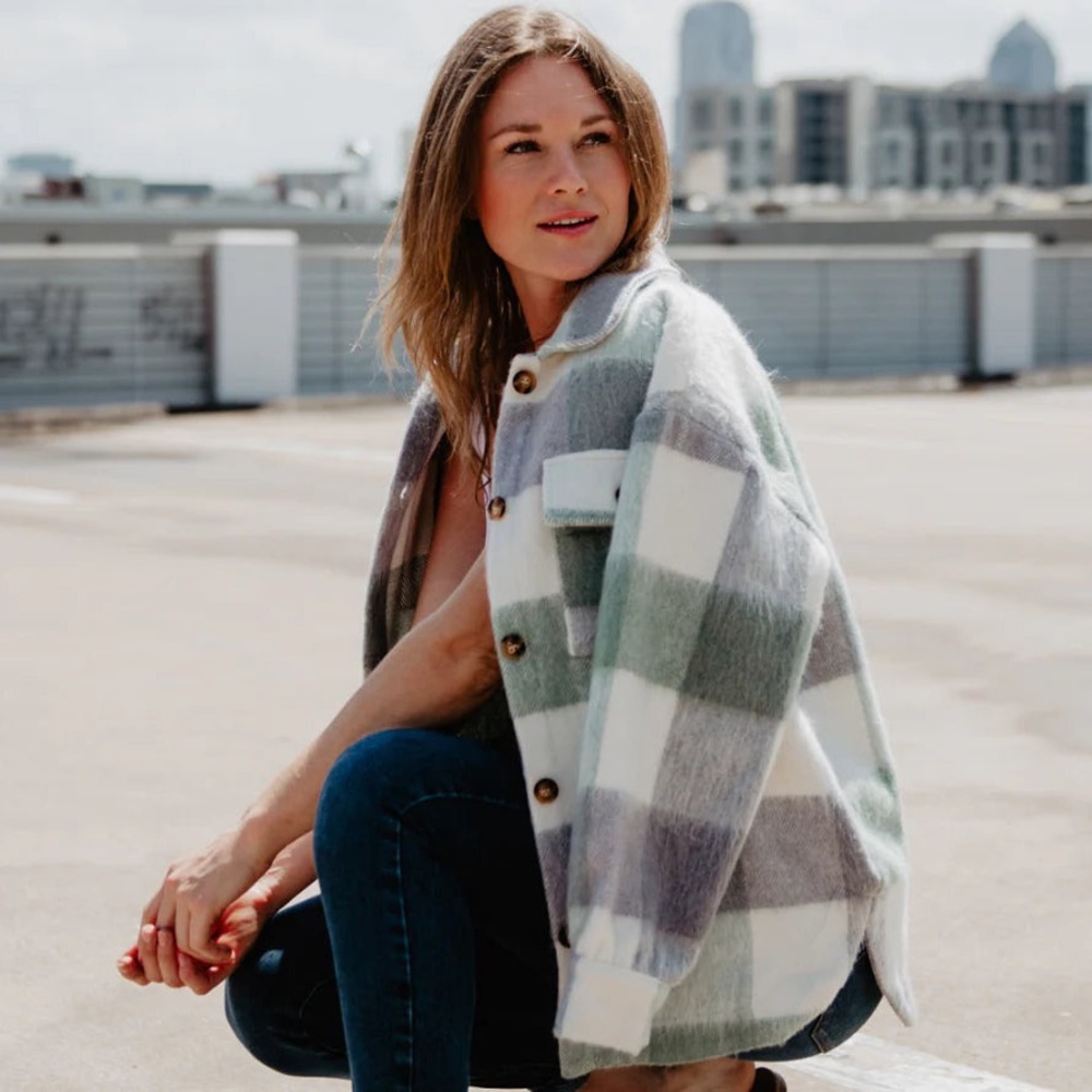 Katydid Plaid Shacket